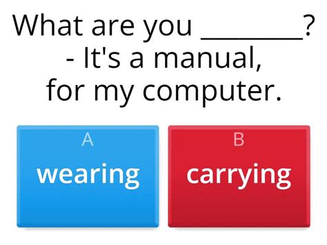 Unit 8b Confusing Verbs Quiz