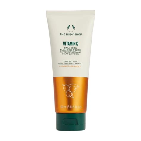 body shop vitamin  face polish ml clicks