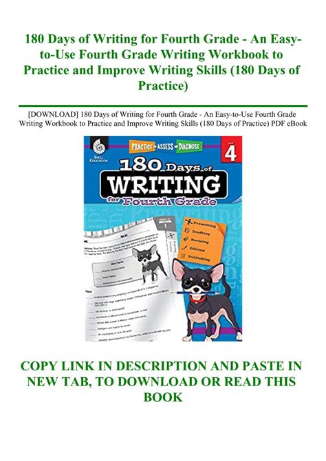 [download] 180 Days Of Writing For Fourth Grade An Easy To Use Fourth Grade Writing Workbook