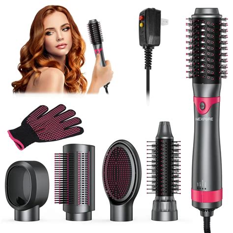 NEXPURE Hair Dryer Brush Set 1 5 In 1 Hot Air Brush Drying Volumizer Hair Styling Tools