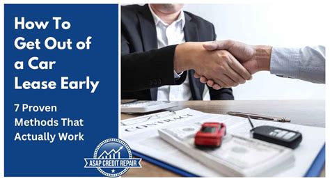how to get out car lease early