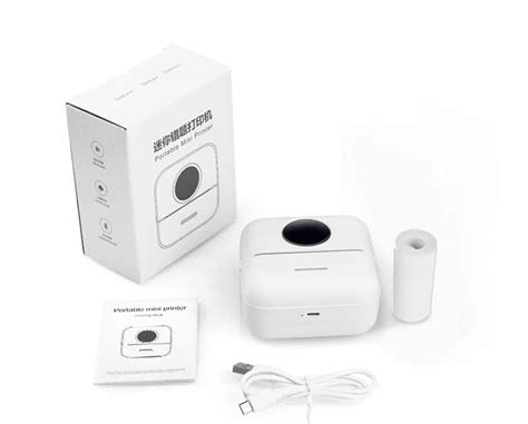 Портативний міні принтер/ кишеньковий термопринтер/mini Printer для ...