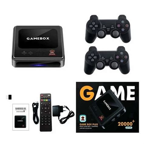 G10 Portable Video Game Box Console TV Box Built-in 40000+ Games 4K HD ...