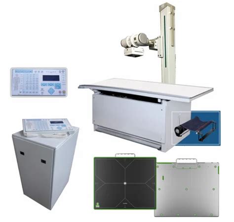 Machine Type Fixed Stationary Digital Xray Dr System 125 KVp Model