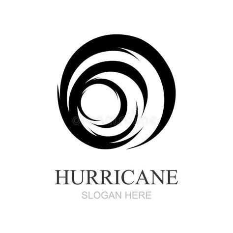 Hurricane Logo Symbol Icon Illustration Vector Company Stock Vector