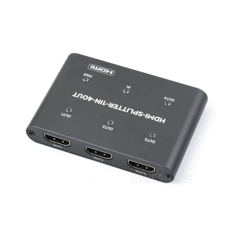 Hdmi 4k Splitter 1 In 4 Out Share One Hdmi Source Hdmi Splitter 1in