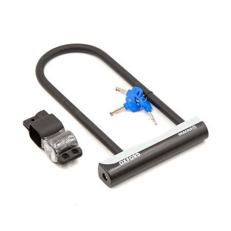 Oxford Shackle 12 L Замок U-образный на ключе чёрный - купить с ...