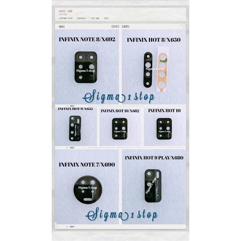 Jual Infinix Hot X Hot X Hot Play X Hot X Note M X Note X Lensa