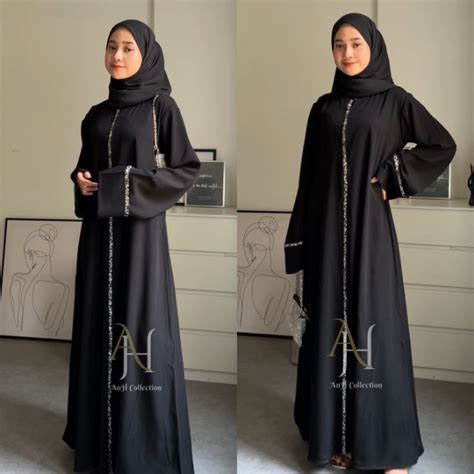 Jual Abaya Gamis Hitam Abaya Saudi Dubai Turkey Premium Mesir