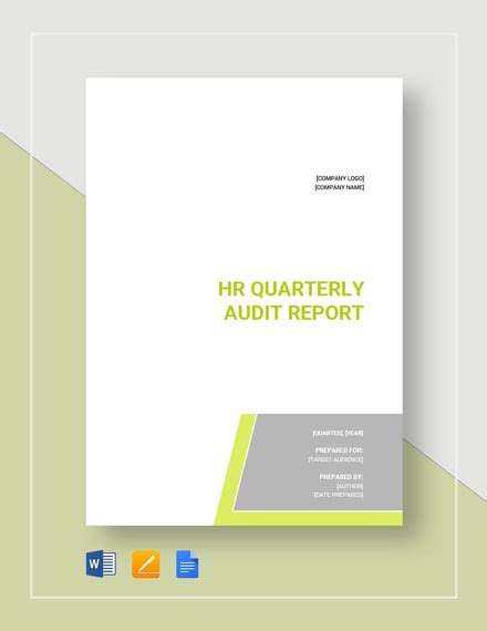 19 FREE Sample HR Report Templates PDF Word