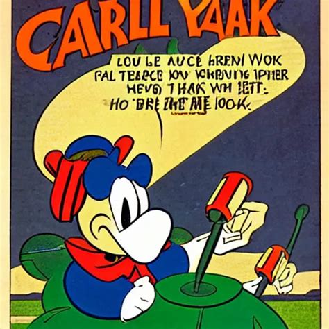 A Panel By Carl Barks Stable Diffusion Openart