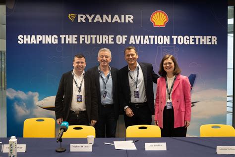 Ryanair Signs Sustainable Aviation Fuel Agreement With Shell