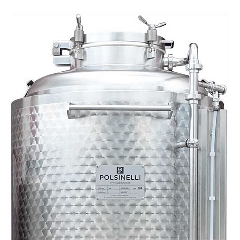 Refrigerated Isobaric Fermenter L Beer Polsinelli Enologia