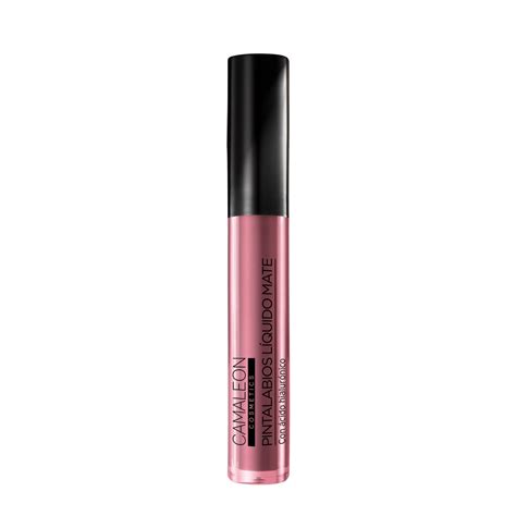 Nude Pink Matte Liquid Lipstick Camaleon Cosmetics