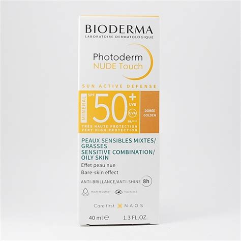 Bioderma Photoderm nude touch mineral SPF50 Podkład mineralny z efektem 15574137492 Allegro pl
