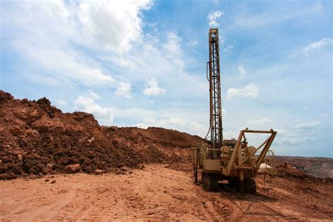 mining drill stock  images  backgrounds