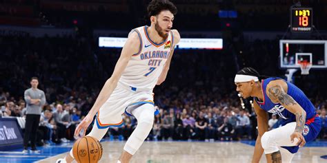 oklahoma city thunders chet holmgren   nbas breakout star