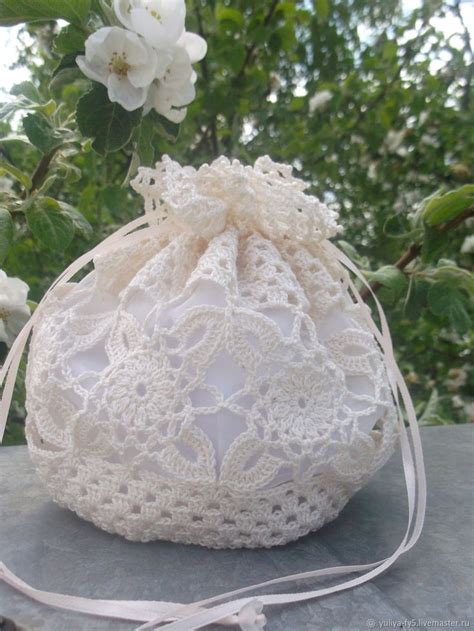 Мешочек вязаный подарочный для мелочей в интернет-магазине на Ярмарке ...