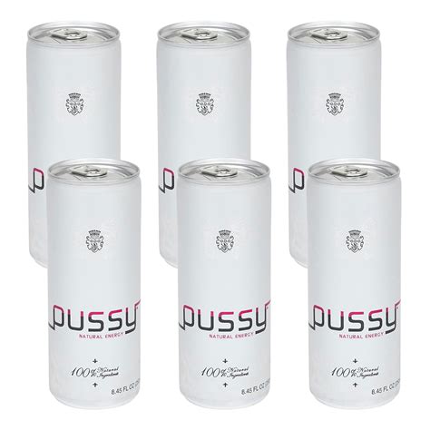 Amazon Pussy S Natural Energy Drink Carbonated Energy Drinks Pack Of Ml All