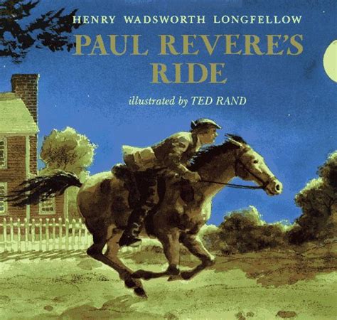 Paul Revere S Ride By Henry Wadsworth Longfellow