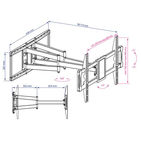 Кронштейн Kromax Atlantis-70