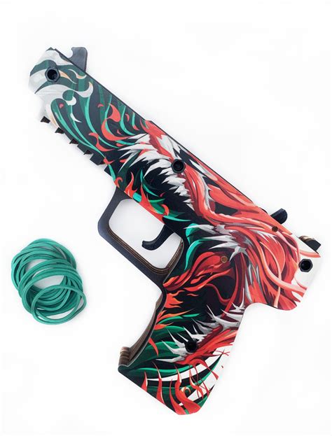 Деревянный пистолет резинкострел ЮСП - купить с доставкой по выгодным ...