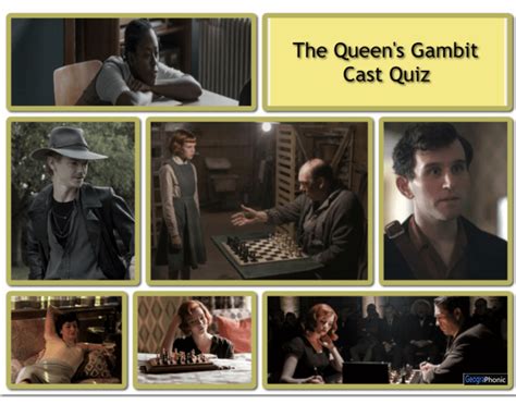 The Queen's Gambit Cast Quiz