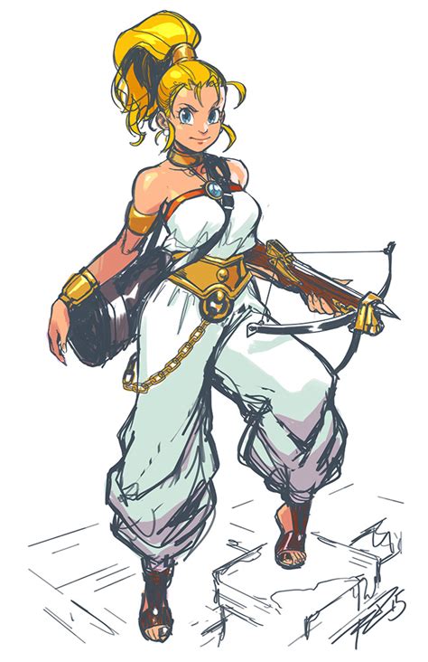 Marle Chrono Trigger Drawn By Robertporter Danbooru