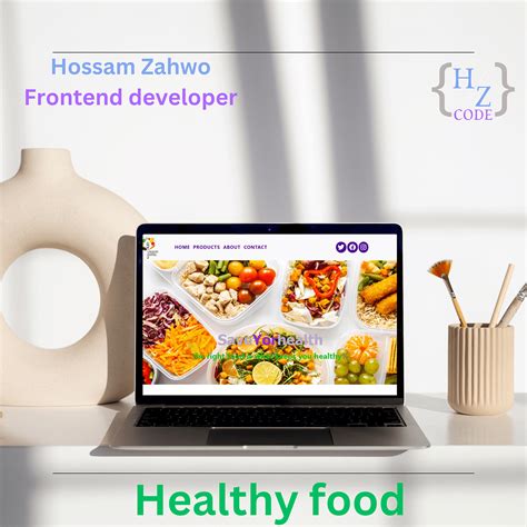 Healthy Food Website on Behance