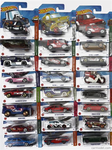MATTEL HOT WHEELS 5785 97FKQB 72 Scale 1 64 MITSUBISHI SET ASSORTMENT 72 PIECES VARIOUS