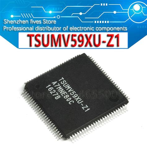 1 2 Piezas 100 Nuevo TSUMV59XU Z1 TSUMV59XU Z1 QFP 100 Chipset