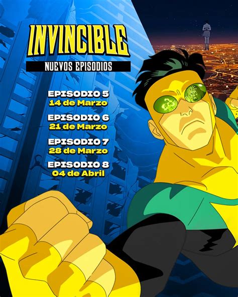 Invencible Prime Video Anuncia Las Fechas De Estreno De Los Episodios