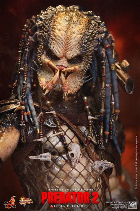 Elder Predator 2 0 Predator 2 1 6th Scale Figure Hot Toys Hi Def Ninja Pop Culture