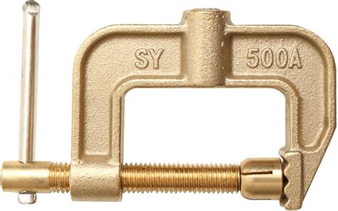 Amazon.co.jp: アース溶接アースクランプ | 500A ヘビーデューティ アース クランプ,Tハンドル付き交換用金属アーク溶接機 ...