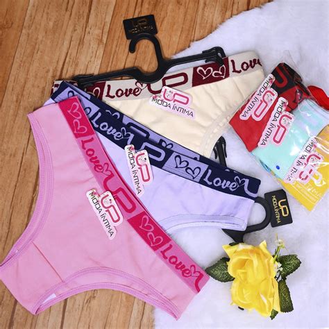 Kit 24 Calcinhas Cotton Anti Al Rgica Forro 100 Algod O Atacado Lingerie Roupas Feminina Pre