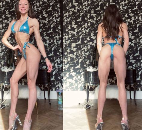 Adjustable Posing Suit Atlantic Blue Miss Bikini Fitness