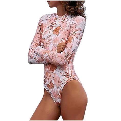 Tponi Full Coverage Swimsuits For Women One Piece Pink Clearance Underwear Bikini L Walmart