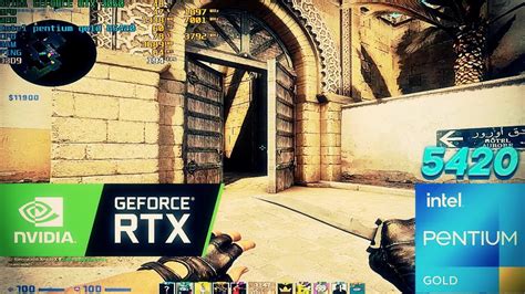 CS GO RTX 3050 8GB Pentium G5420 1024x768 Dust 2 YouTube