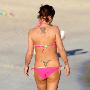 Danniella Westbrook Flashes Plastic Nude Tits On The Beach Scandal Planet
