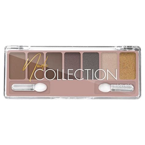 Lavelle Тени для век Палетка теней Collection Nude тон коричнево золотистый нюд купить с