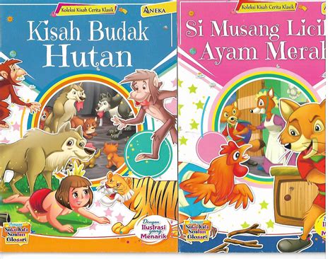 buku cerita kanak kanak koleksi kisah cerita klasik ready stock