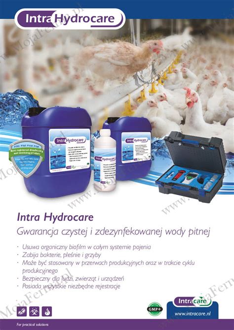 INTRA HYDROCARE 5L Dezynfekcja Linii Pojenia MojaFerma Pl Sklep Dla