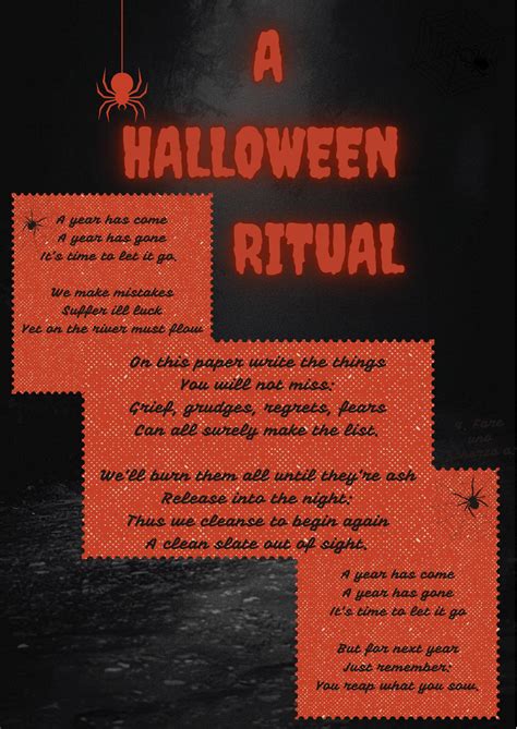 A Samhain Ritual As Described In A Poem I Wrote Rwitchesvspatriarchy