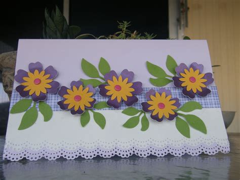 Made For Marges 91st Birthday With Flower Shoppe Cricut Cartridge And