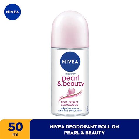 Nivea Nivea Deodorant Pearl And Beauty Roll On 50ml Watsons Indonesia