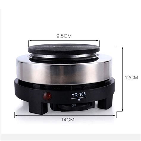 Mini Electric Hot Plate Cooker Electric Stove W Heating Cooking Coffee Tea Milk Multifunction