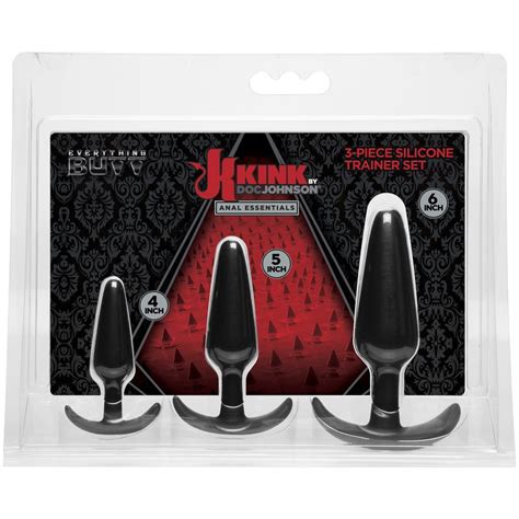 Doc Johnson Kink Anal Trainer Set Black Canada