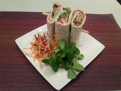 Lunchidee Wraps Met Gerookte Zalm Di Eet Be