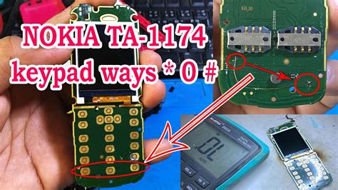 NOKIA TA 1174 No Keypad 0 Jumper Solution YouTube