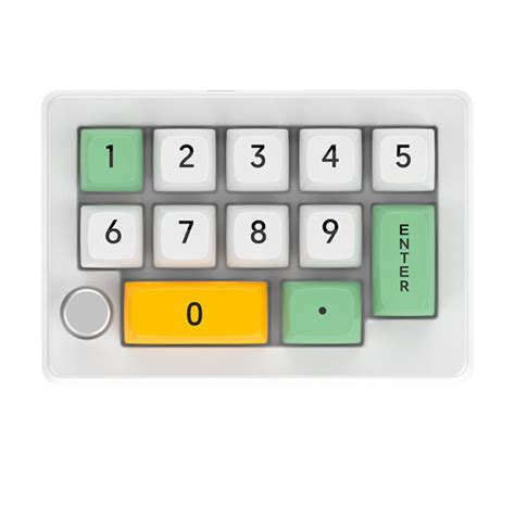 13 Key Macro Programmable Fully Hot Swappable Mechanical Switch 7 Color RGB Light Gaming Mini